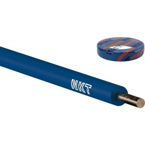 H07V-U (DY) 1,5 blaues Installationskabel /100m/