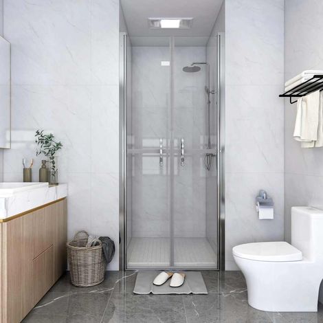 Porte De Douche Porte et paroi de douche - ESG transparent 101x190 cm BV567965 - BonneVie (1/4)