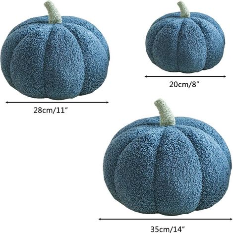 Citrouille artificielle mignonne en peluche, citrouille d'automne, décorations d'Halloween et de Thanksgiving, accessoires de photographie (1/5)
