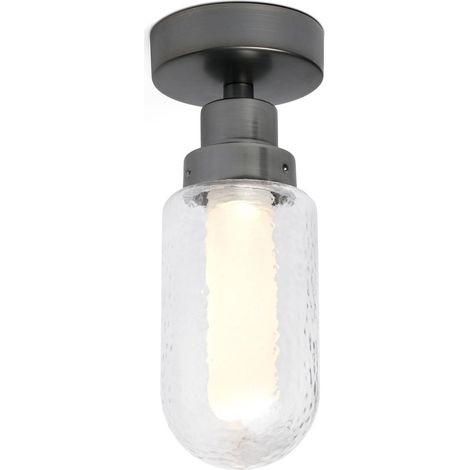 Faro Brume - Plafonnier LED Salle De Bains Gris Métallisé 3W 2700K (1/3)
