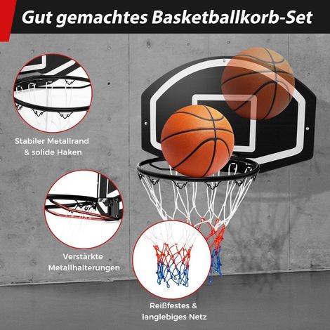 Indoor Basketball Hoop - 72x45.5cm Shatterproof Backboard (1/5)
