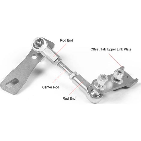 Pasador de cerradura de puerta Nuevo kit de varillaje de caja de transferencia Jeep Cherokee para XJ/MJ Comanche Nueva versión de fácil instalación Acero inoxidable (1/5)
