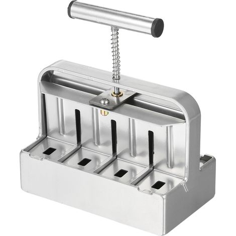 Kit para elaborar bloques de semillas de 5 cm (2 pulgadas) con 8 celdas, que incluye 3 agujas de siembra de diferentes tamaños y un mango ergonómico. Bloques de semillas para sembrar, que protegen las (1/5)