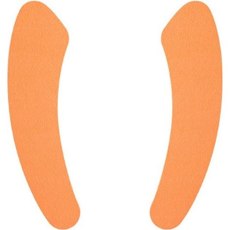Couvre-Abattant De Toilette - Flanelle Et Viscose Avec Film PP Adhésif - 36 X 9 Cm - Réutilisable Et Lavable - 1 Pièce (1/5)