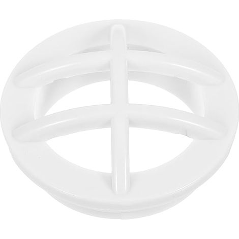 Fenical Raccord D'entrée Mural Professionnel pour Piscine en Abs Blanc, Crépine de Sécurité Remplaçable 1,5 pour Ligne de Retour, Accessoire Piscine Fiable et Solide (1/5)
