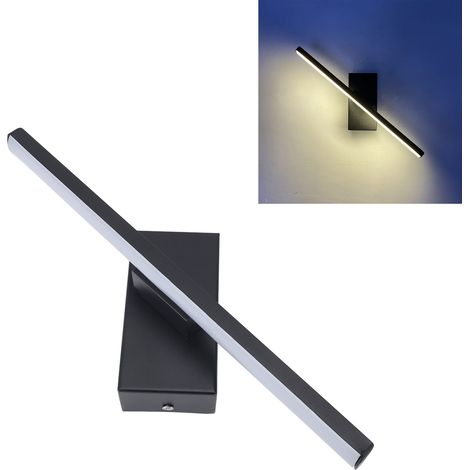 Applique murale rotative à ° en moderne simple lumière chaude LED câblée pour chevet lecture salon V 330 85-265 fer (1/4)