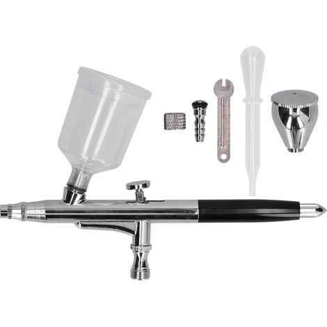 Kit Airbrush G1/8 Pistolet Peinture Aérographe pour Projets DIY Modélisme Décoration Maison