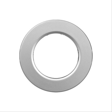 Century accessorio cover downlight spot 65 argento round sp65-rar