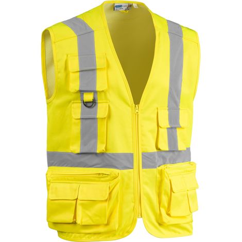 GILET STAR ALTA VISIBILITA'GIALLO
