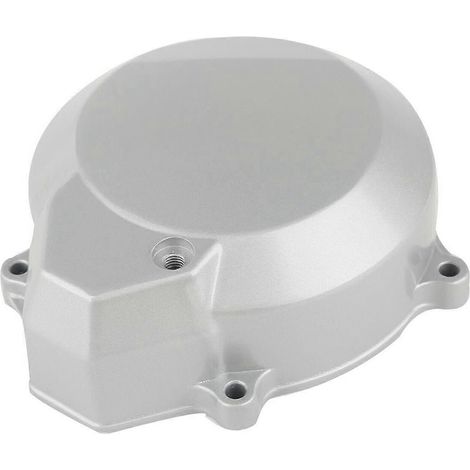 Cache-moteur, cache-stator, carter pour FZR500 1989-1990, argent (1/5)