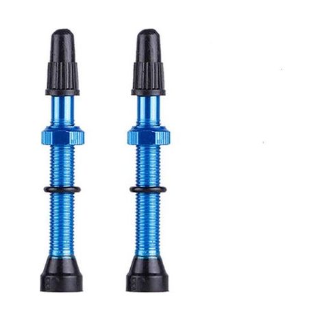 Coppia di valvole tubeless, componenti per biciclette, valvole tubeless per biciclette, inserto valvola tubeless, valvole Presta per biciclette, per bici da strada e mountain bike (1/5)