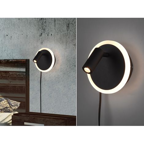 Verstellbarer LED-Scheinwerfer Jordan Black Trio Lighting (1/5)