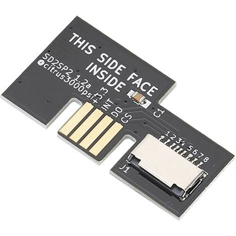 Carte mère pour lecteur de cartes micro-mémoire, haute qualité, professionnelle, stockage, noire (1/5)