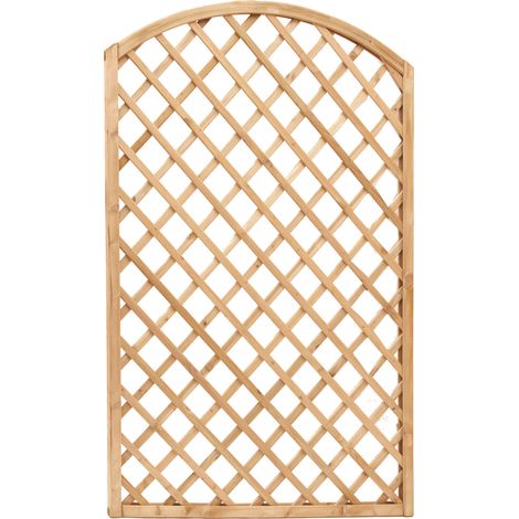 Pannello grigliato arco  90X180H - Mod.44 in legno di pino impregnato (1/6)