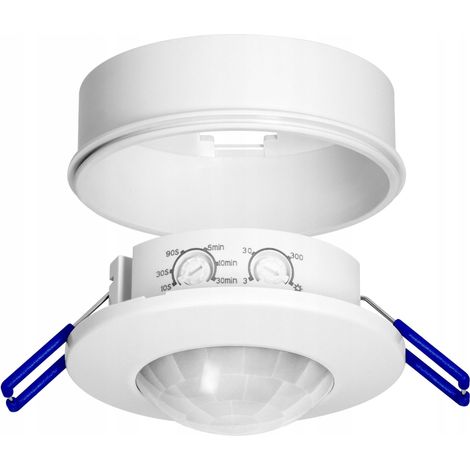 Capteur de mouvement Orno 360° 1200W IP20 plafond (1/3)