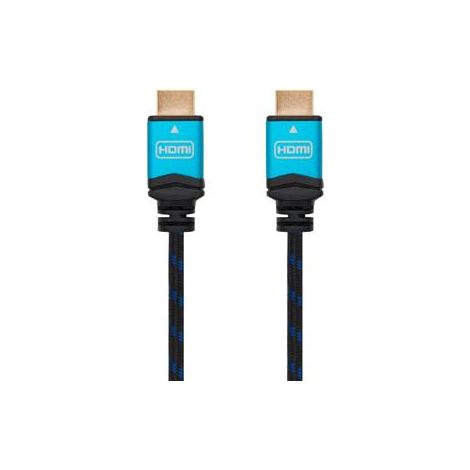 Câble hdmi v2.0 4k 60hz 18gbps, am-am, noir 5m nanocable