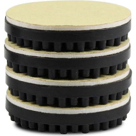Lot de 4 patins anti-bruit pour platine vinyle, avec fonction d'insonorisation et d'amortissement des vibrations. (1/5)