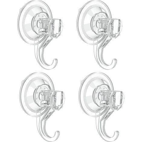Lot de 4 ventouses, petites ventouses transparentes et amovibles (1/5)