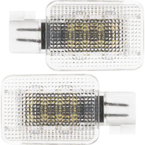 Juego de 2 luces interiores de puerta para Volvo C30, S60 I, S80 I II, V60 I, V70 II, XC70 I, XC90 I (1/2)