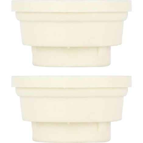 [NIEMALS VERWENDET] 2 Stück Schwimmbadleiter-Gummistopfen, Rolltreppen-Gummistopper, Leiter-Ersatzzubehör, geeignet für Schwimmbadleitern (1/4)