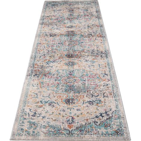 FLOORNOVO In- & Outdoor Teppich - 300 x 80 cm - Outdoorläufer - Flachgewebe für Garten Balkon Terrasse und Innenbereich - Robust & Pflegeleicht - vielseitig einsetzbar im Innen- und Außenbereich (1/2)