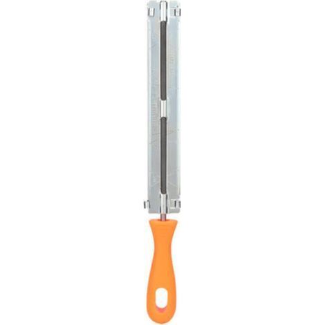 Trépan à Chaîne 4.8mm avec Poignée en Plastique pour Affûtage de Chaînes de Tronçonneuse- (1/3)