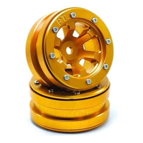 Beadlock Wheels PT- Claw Gold/Gold 1.9