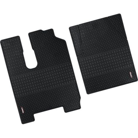 Coppia tappeti su misura in Eco Gomma - compatibile per  Mercedes Actros MP2 (04/0312/08) no tunnel -  Mercedes Actros MP3 (06/0812/13) no tunnel (1/2)