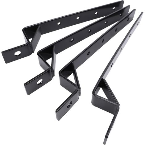 Support de Montage Universel pour Sacoche de Moto, Porte-bagages Réglable Robuste avec Plaque en Acier au Carbone renforcé, pour Remplacement du Modèle Cruiser (1/5)