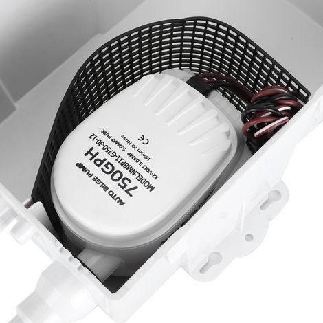Système de pompe à eaux usées 12 V 750 GPH pour douche, camping-car, bateau, réservoir de drainage Bulch (1/4)