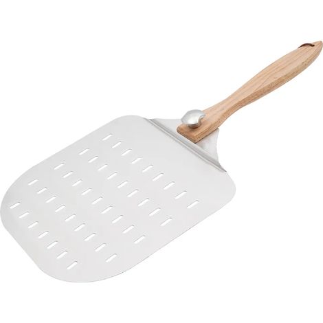 Spatule à pizza, pelle à pizza, argentée, pour cuisines, restaurants et pizzerias (1/5)