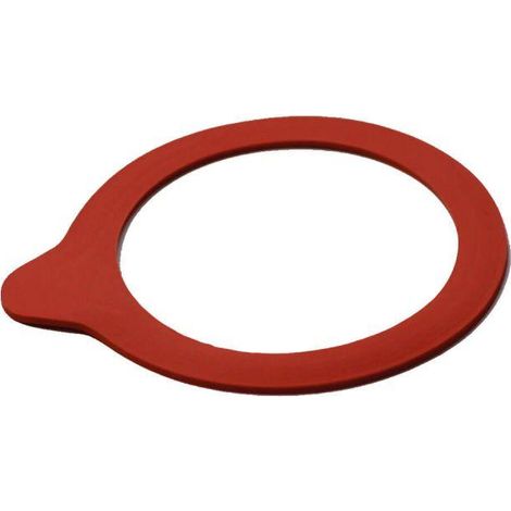 Plast-team Cuchillo de conservación Weck rojo 54x67 mm pack de 10