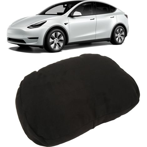 Dieses speziell für die Kopfstütze entwickelte Nackenstützkissen ist für Tesla Model 3 (2017-2023) und Model Y (2021-2023) in Schwarz geeignet. (1/5)
