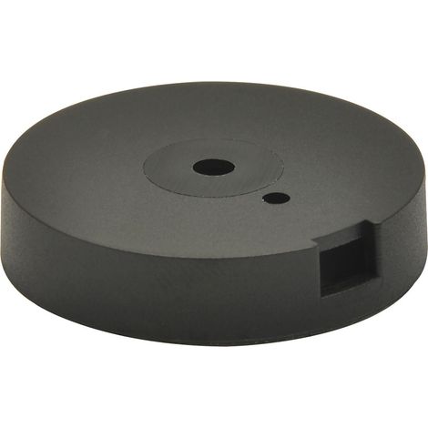 Wagner QuickClick Möbelgleiter BASIC zum Anschrauben ø 30mm, Höhe 5mm, schwarz, 4 Stk (1/3)