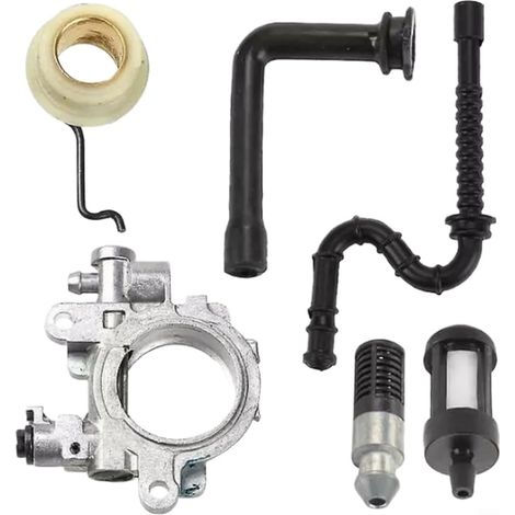 Fin pour Pompe Huile MS310 390 Fin pour Pompe Huile MS310(C) Acier traité, compatibilité MS290/029, lubrification constante, résistant à l'usure, remplacement OEM direct (1/5)