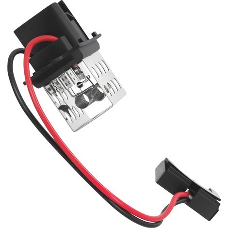 Lüftermotorwiderstand, Kunststoffmaterial, 150mm x 70mm x 40mm Abmessungen, Kompatibel mit Renault Kangoo/Clio, Maximale Stromstärke 40 Ampere, (1/5)
