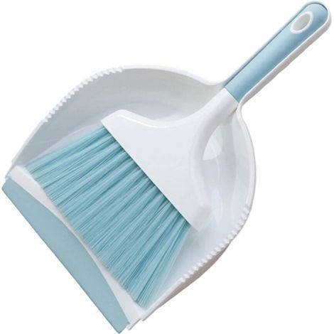 Pelle à poussière de bureau peu encombrante, outil de-Bleu (1/2)
