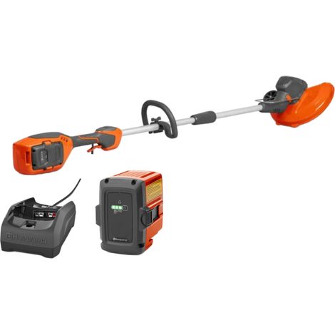 Husqvarna – Débroussailleuse à batterie 36V – Largeur de coupe 30cm – Moteur Brushless – Avance automatique du fil – Pour petits jardins