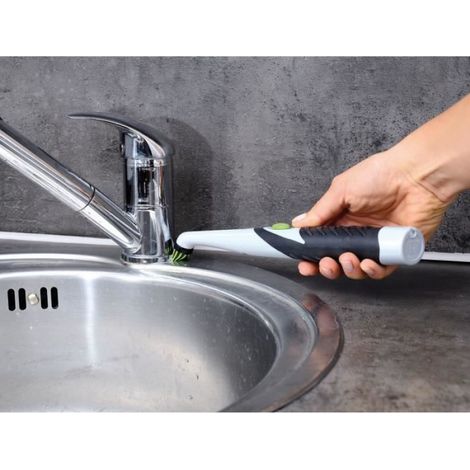 Brosse de nettoyage sonique oscillante - - SRB-155 - 5500 oscillations/min - Manche ergonomique - IPX4 (1/3)