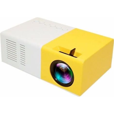 Filiyano – projecteur portable HD LED – mini projecteur portable HD LED 1080p pour home cinéma, USB, HDMI, AV et carte SD (BS699) (1/4)