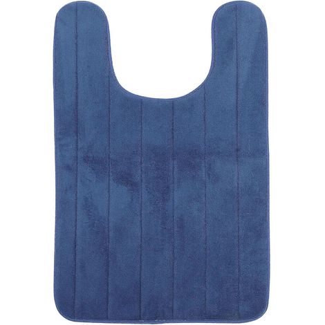 Tapis de toilette lavable, tapis de cuvette, tapis de toilette en forme de U, tapis de toilette pratique, ensemble de tapis de salle de bain (1/5)