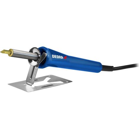 Soldador pirograbado DEDRA 30W - Set para madera y cuero