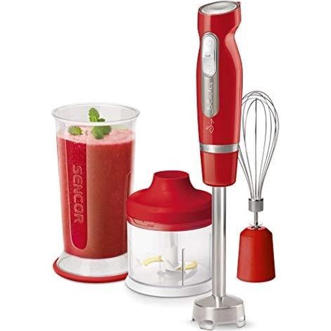 Sencor SHB 4464RD batidora de mano roja 1000W