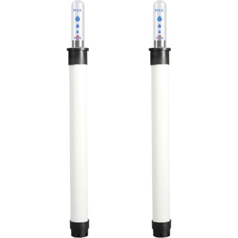(22.8 cm)2pcs Indicateur Eau Plante Testeur Humidité Plante pour Jardinage Intérieur Extérieur Indicateur Niveau d'eau pour Systèmes Hydroponiques Et Pots De Fleurs Surveiller Arrosage Plantes