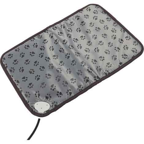 Tapis chauffant pour animaux électrique, coussin chauffant pour chien chat, antidérapant, imperméable, anti-fuite, dissipation thermique uniforme, prise UE 230V (1/5)