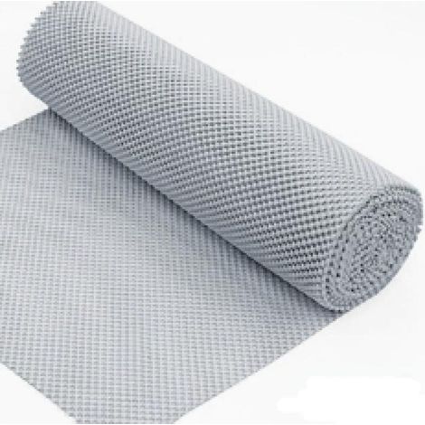 (Gris)50 cm x 300 cm Tapis Fond de Tiroir Cuisine EVA, Rouleau Protection de Tiroirs, Tapis de Tiroir Antidérapant Adhésif, Etagère, Armoire, Placard, Camping Car