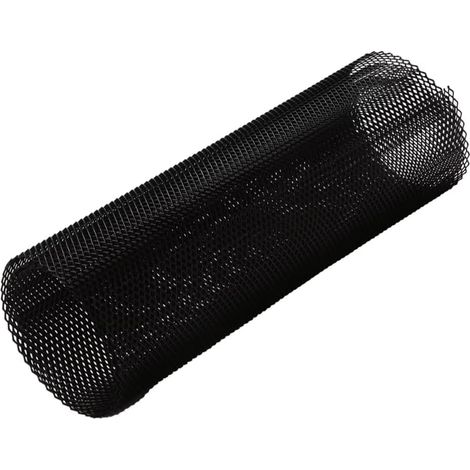 Grille universelle en maille en alliage d'aluminium, 4 x 8 mm, grille d'aération de voiture, grille d'aération en nid d'abeille, noir (1/5)