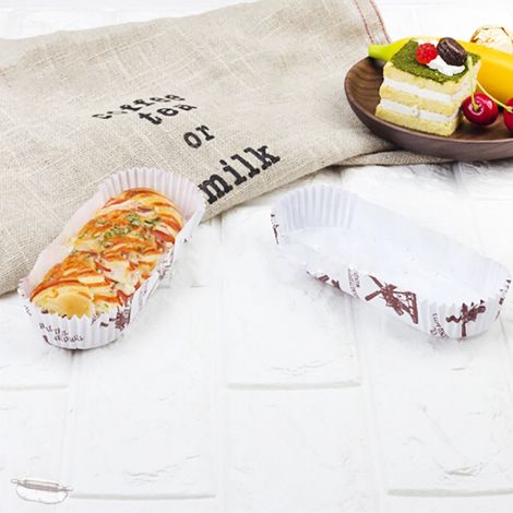 300 Stück Haushalts-Cupcake-Förmchen, Kuchenpapierförmchen, Küchen-Gebäck-Backzubehör (Windmühlen-Bootsform) (1/5)