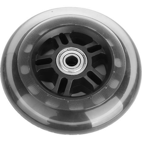 Roulettes à roulement ABEC-7 608ZZ de 4 pouces en polyuréthane pour petits chariots/portes/quincaillerie (1/5)