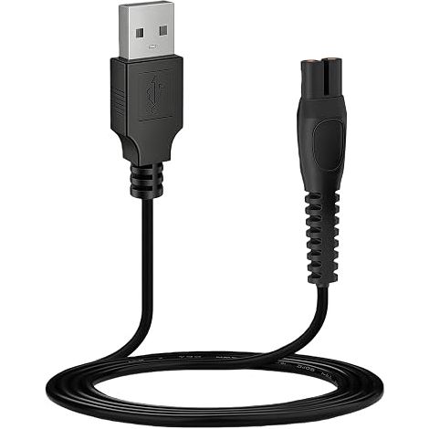 2 cables de carga USB de 5 V para QP2724, QP2720, QP2734, QP2824, QP4530, QP4631, MG7910, MG5910, MG9510, MG9520 y OneBlade Pro 360 (1/5)